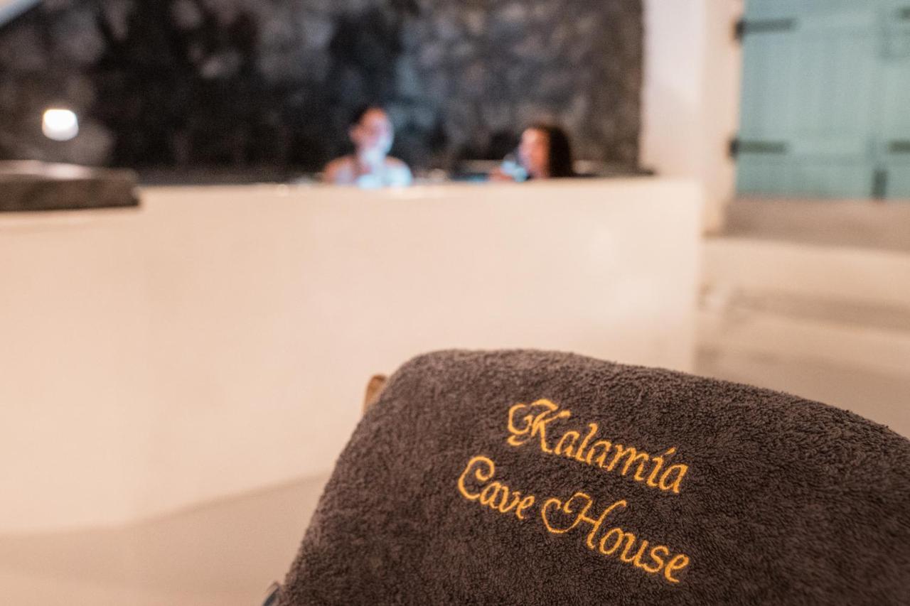 Kalamia Cave House Villa Pýrgos Eksteriør bilde